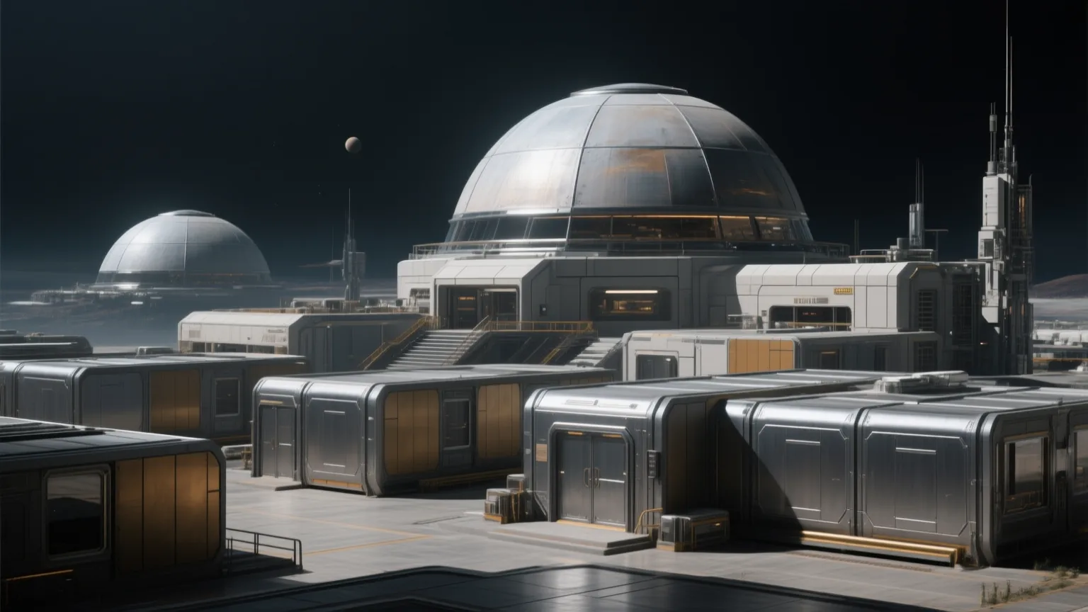 Colony habitat photoreal