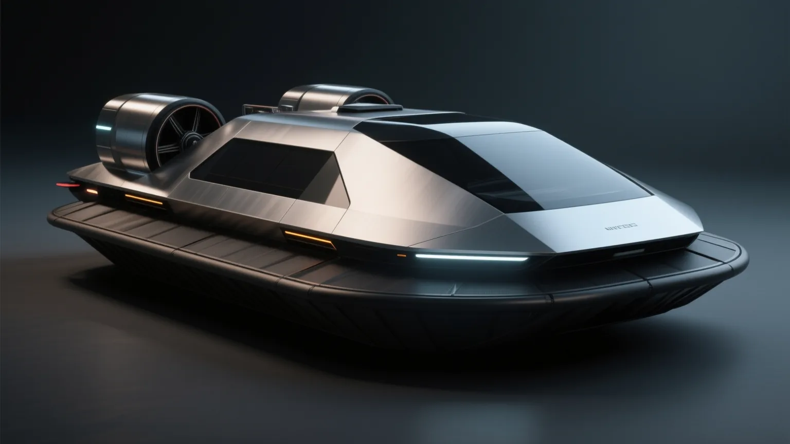 Hovercraft transport photoreal