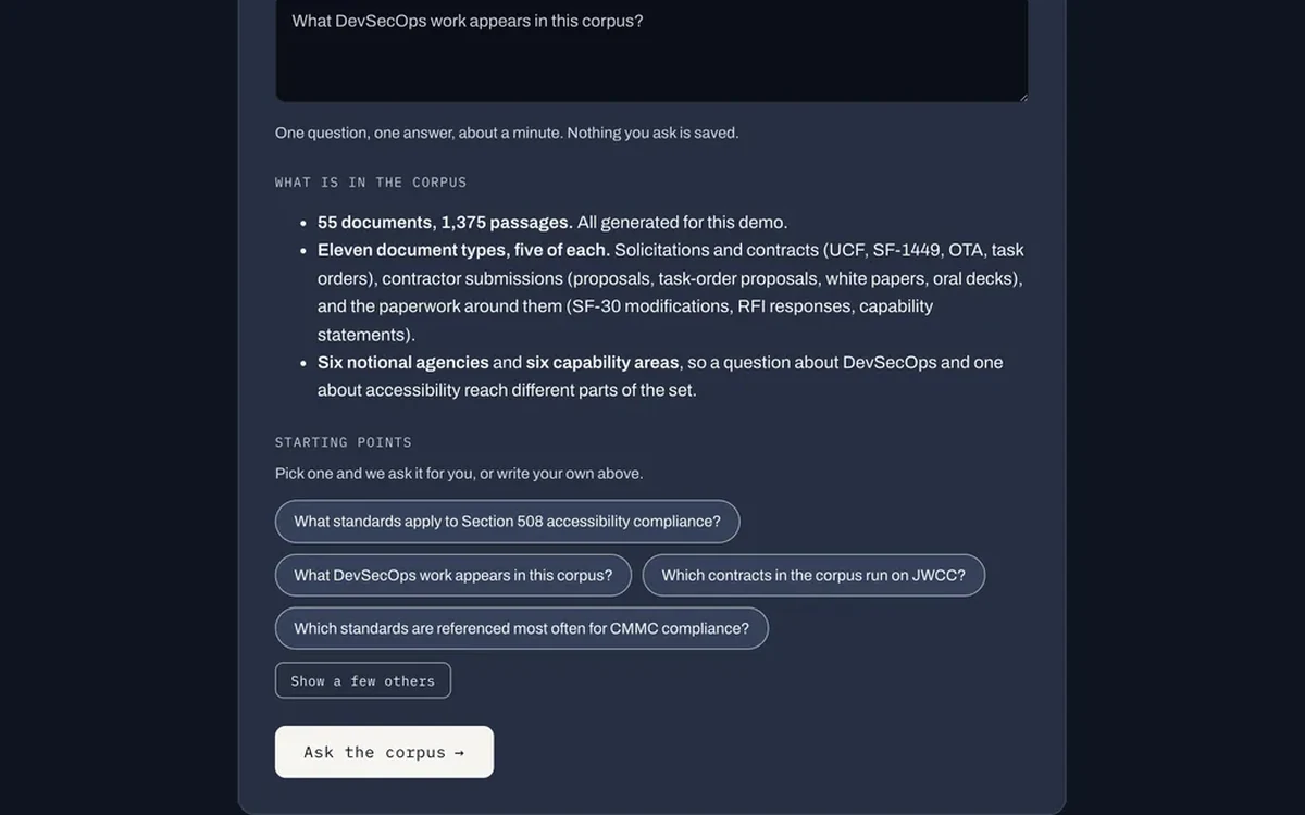 Contract Corpus
