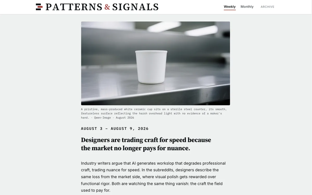 Patterns & Signals